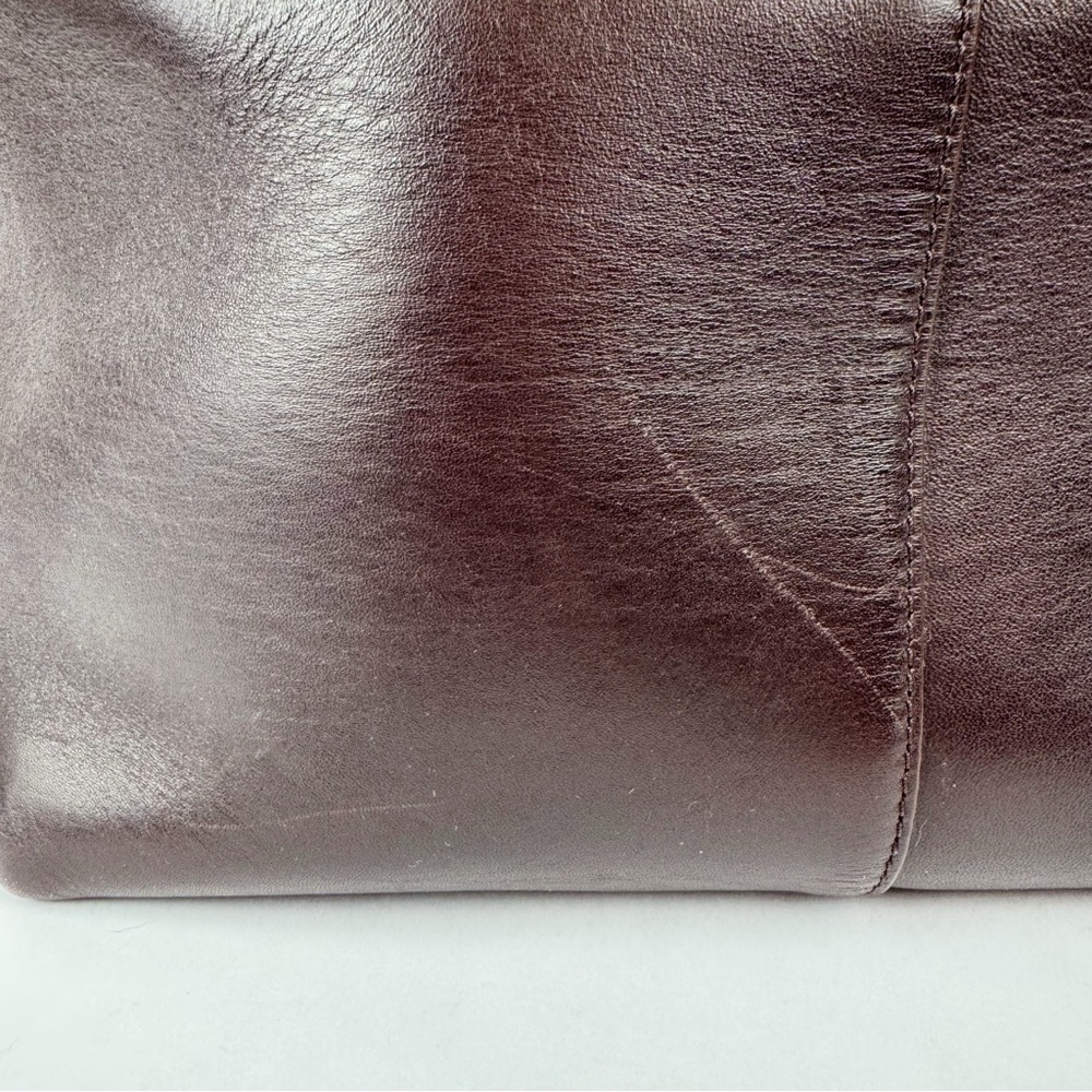 Alexander Wang XL Genesis Box Chain Leather Hobo Shoulder Mahogany - Picture 8 of 13